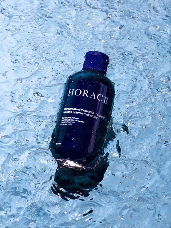 Horace Gel douche bergamote d’Italie et menthe poivrée-250 ml