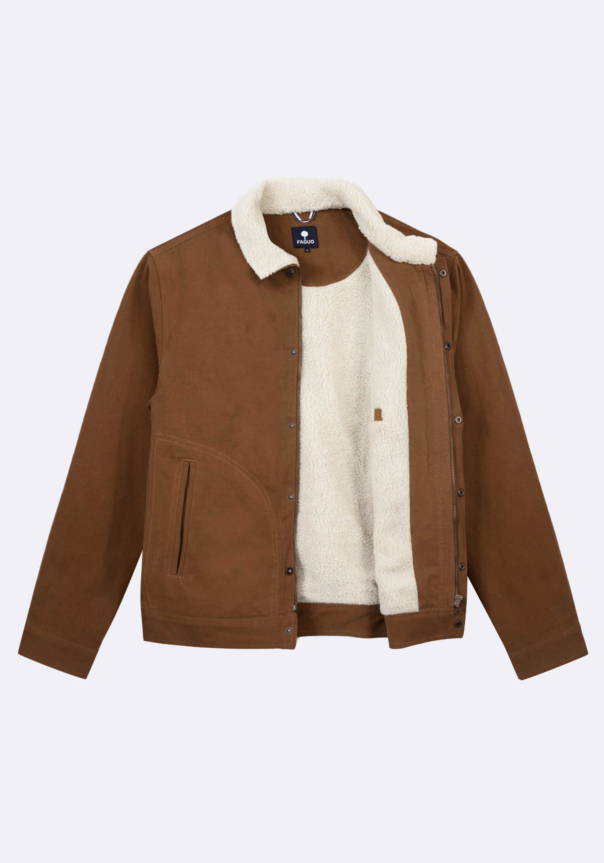 Faguo Jacke Seillon Outerwear Woven Camel