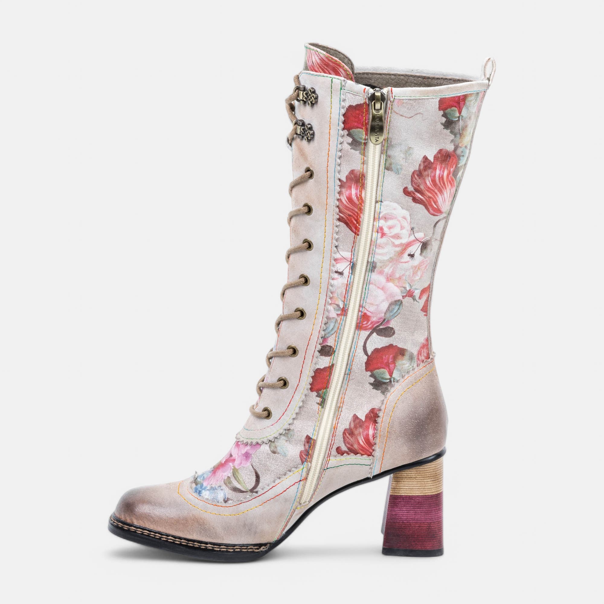 Bottes à talon Femme beige