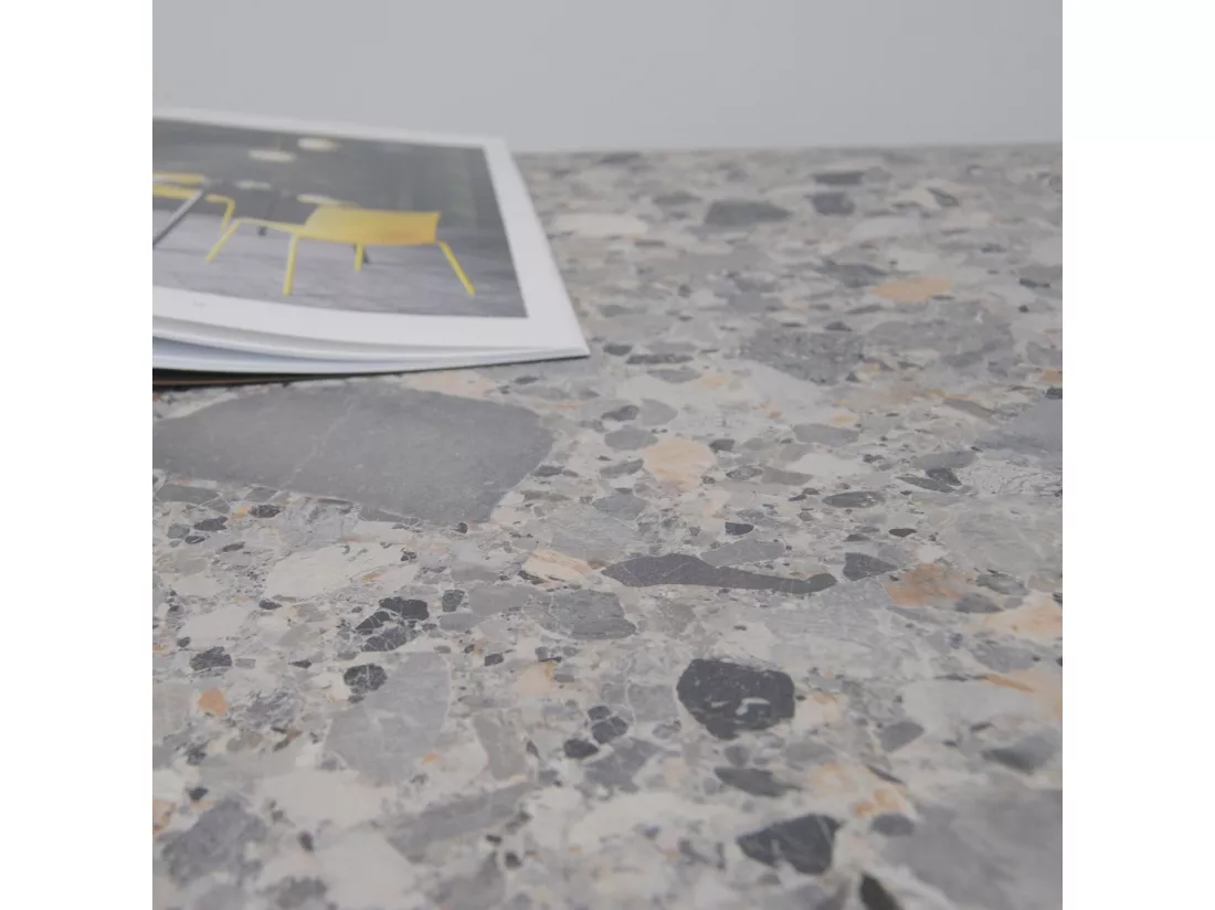 Mange-debout 60 x 60 cm - modèle Rome terrazzo cepp