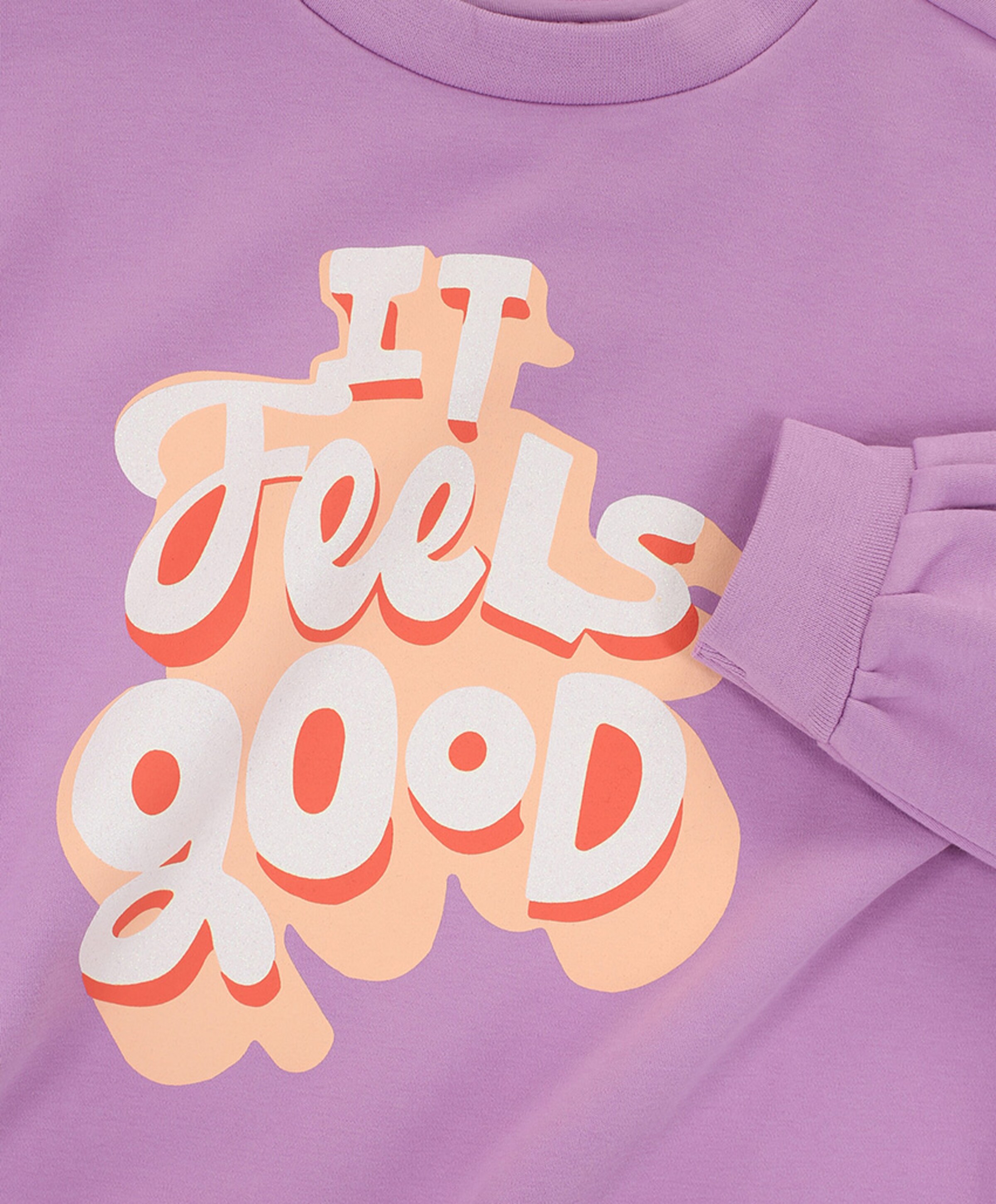 Looxs Little Meisjes sweater paars