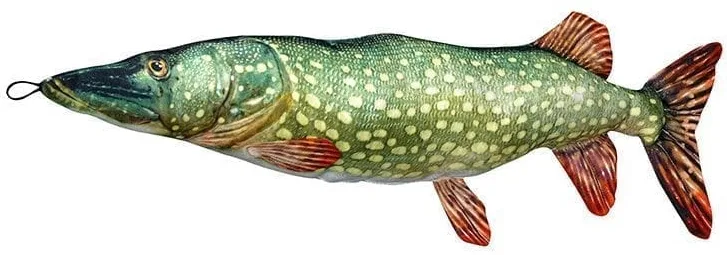Fladen Fladen Kosedyr Gjedde Xl 150cm Herlige Kosedyr For Ekte Fiskere