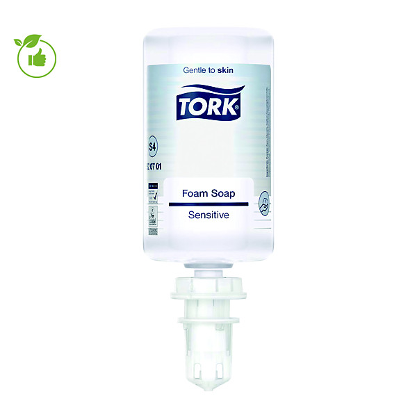 Cartouches savon mousse Tork extra doux Tork 1 L, lot de 6