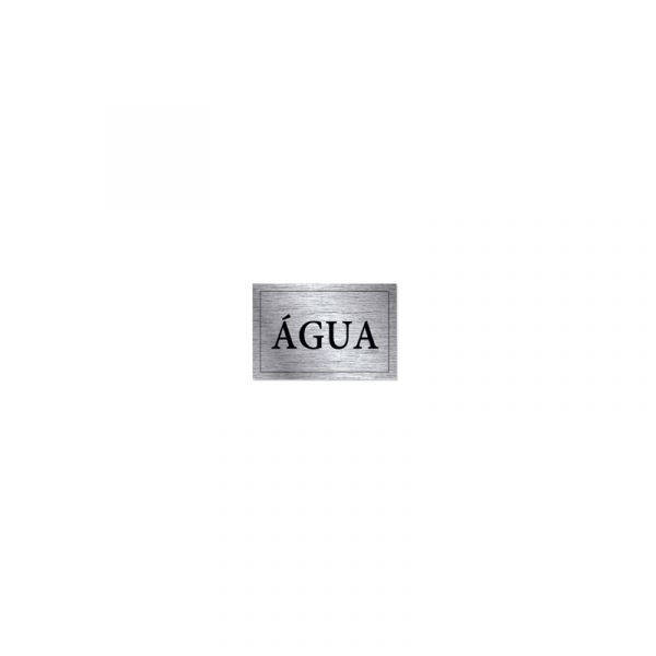 S21 Sinal Adesivo - Água (3x2cm)