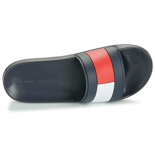 Tommy Hilfiger - RUBBER TH FLAG POOL SLIDE - Marine