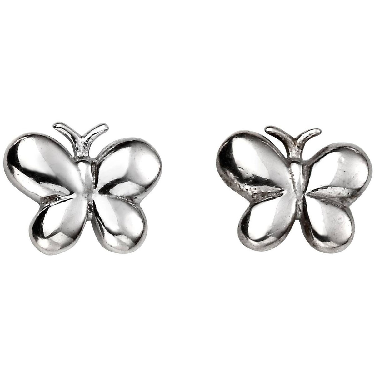 Boucle d'oreille papillon en argent 925/1000