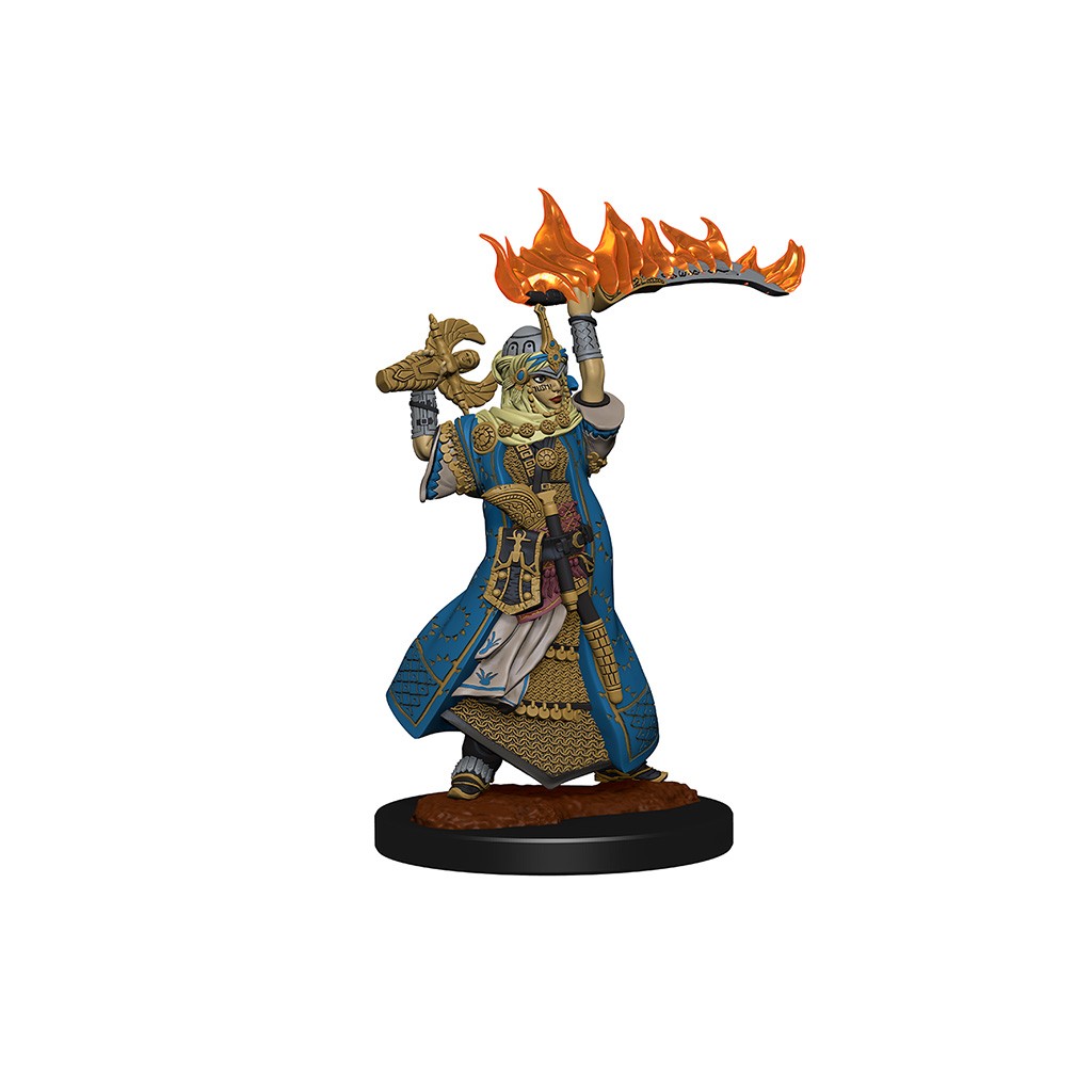 Pathfinder Deepcuts Unpainted Miniatures: Human Female Cleric