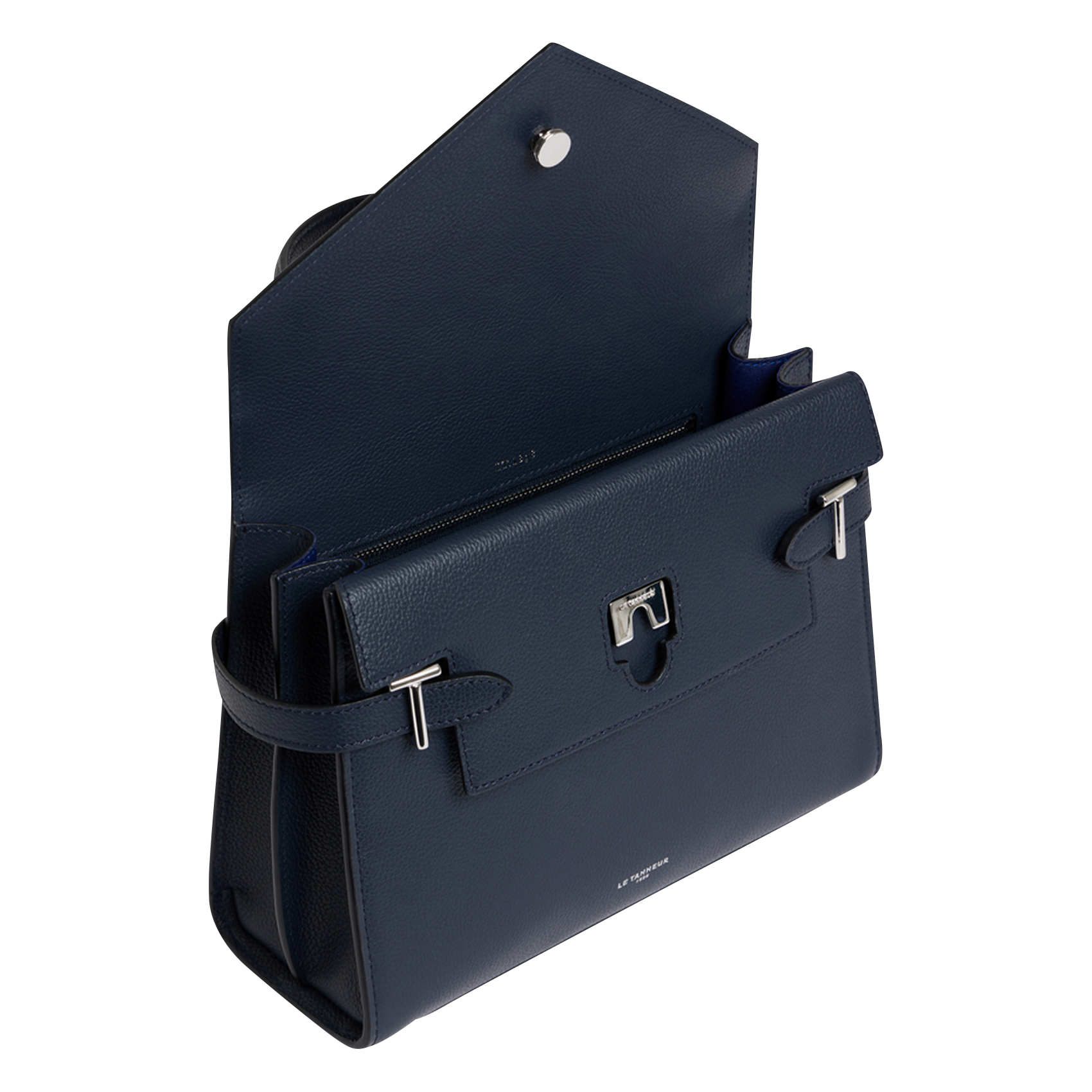 EMILIE - Sac à main en cuir | Bleu