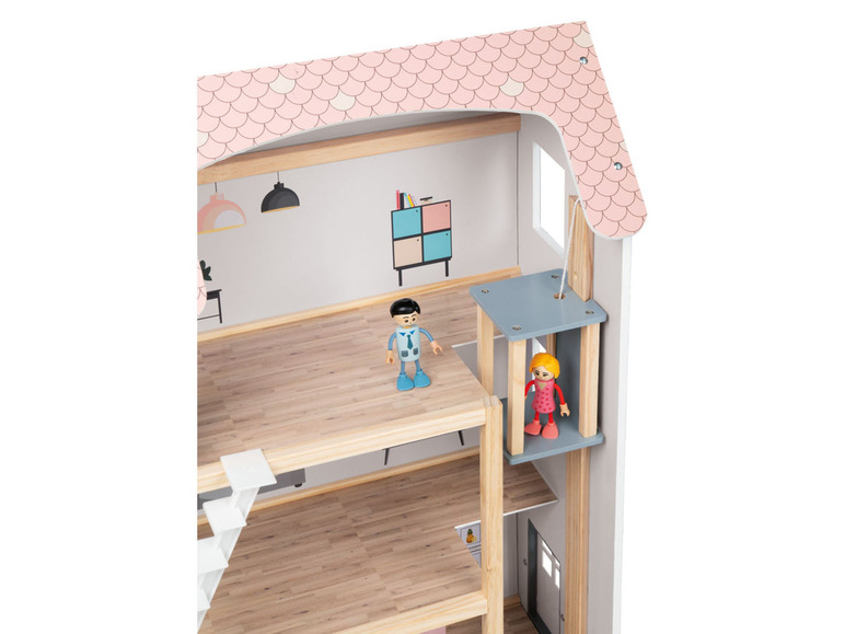 Houten poppenhuis