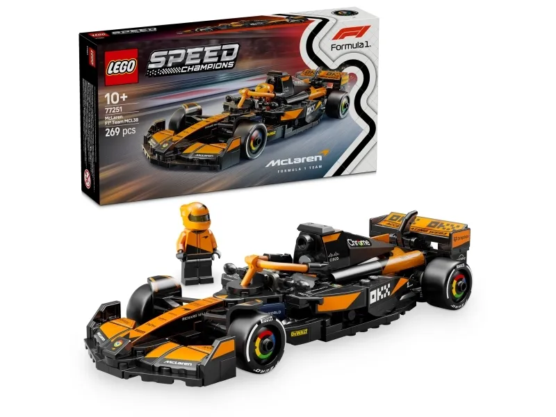 LEGO Speed Champions 77251 McLaren F1 Team MCL38-racerbil
