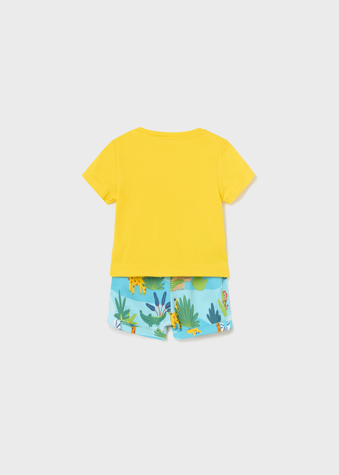 Conjunto Better Cotton de 2 peças, estampado, recém-nascido, branco
