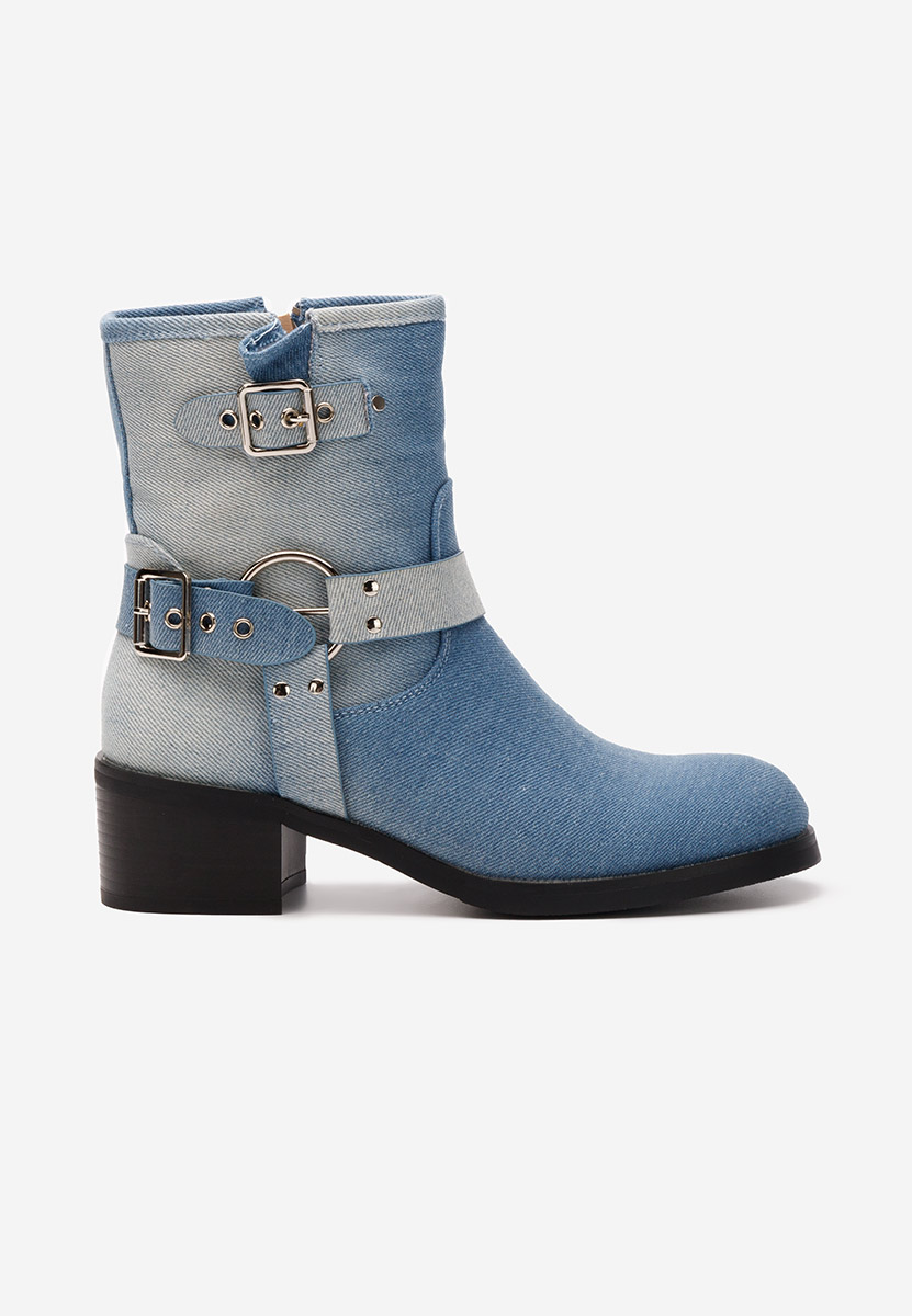 Bottines femme denim Pamira