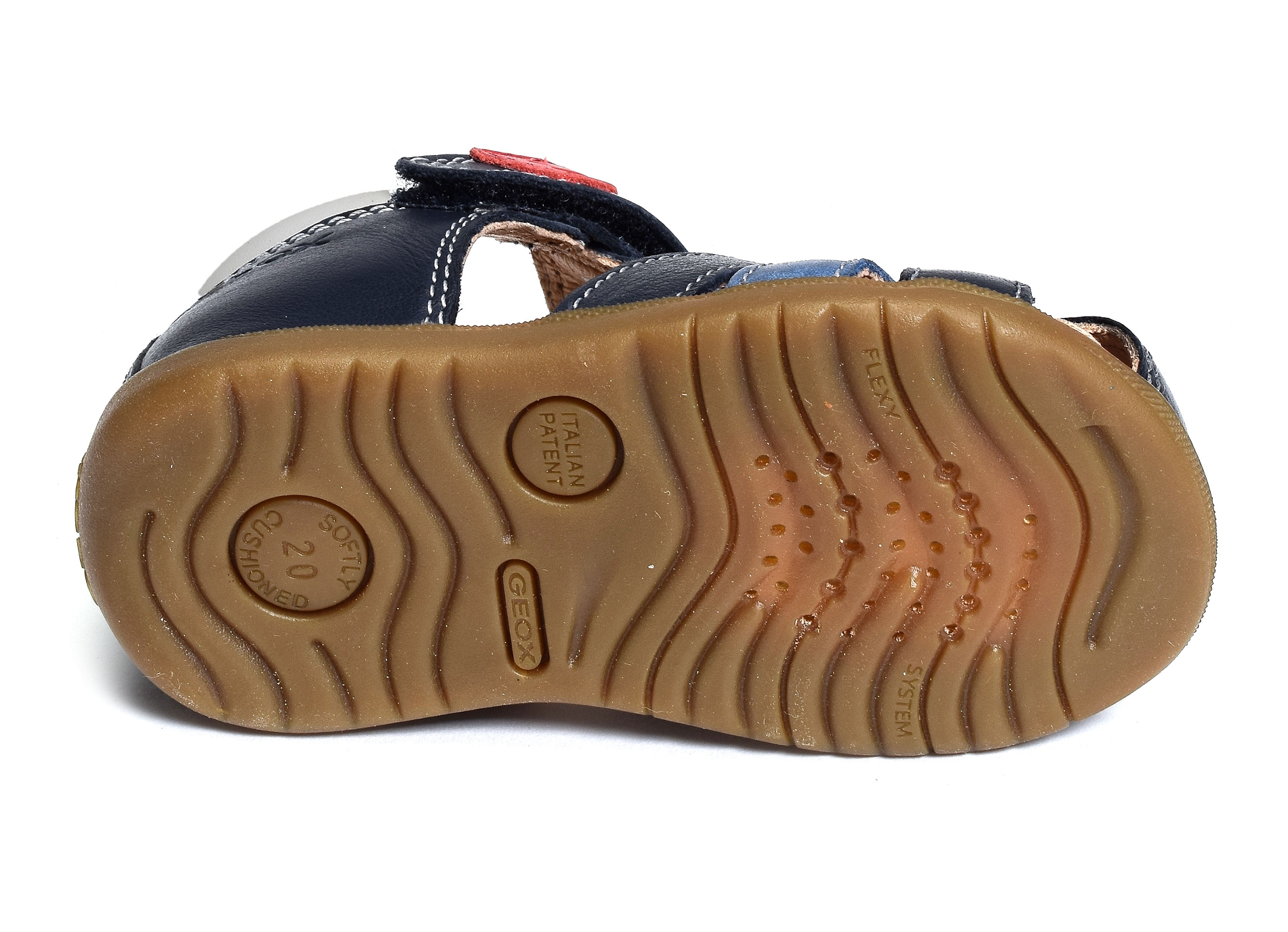 B sandal macchia ba bleu multicolore