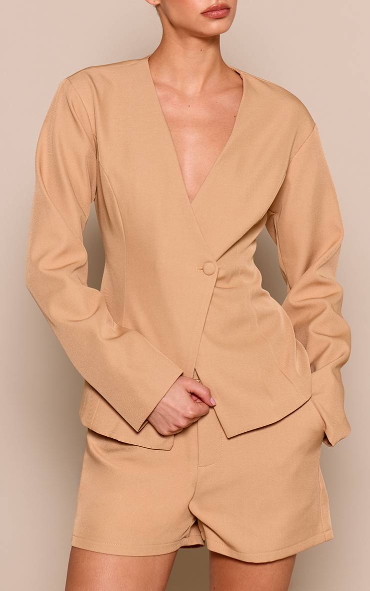 Amande Short Taille Mi-haute Coupe Ajustée