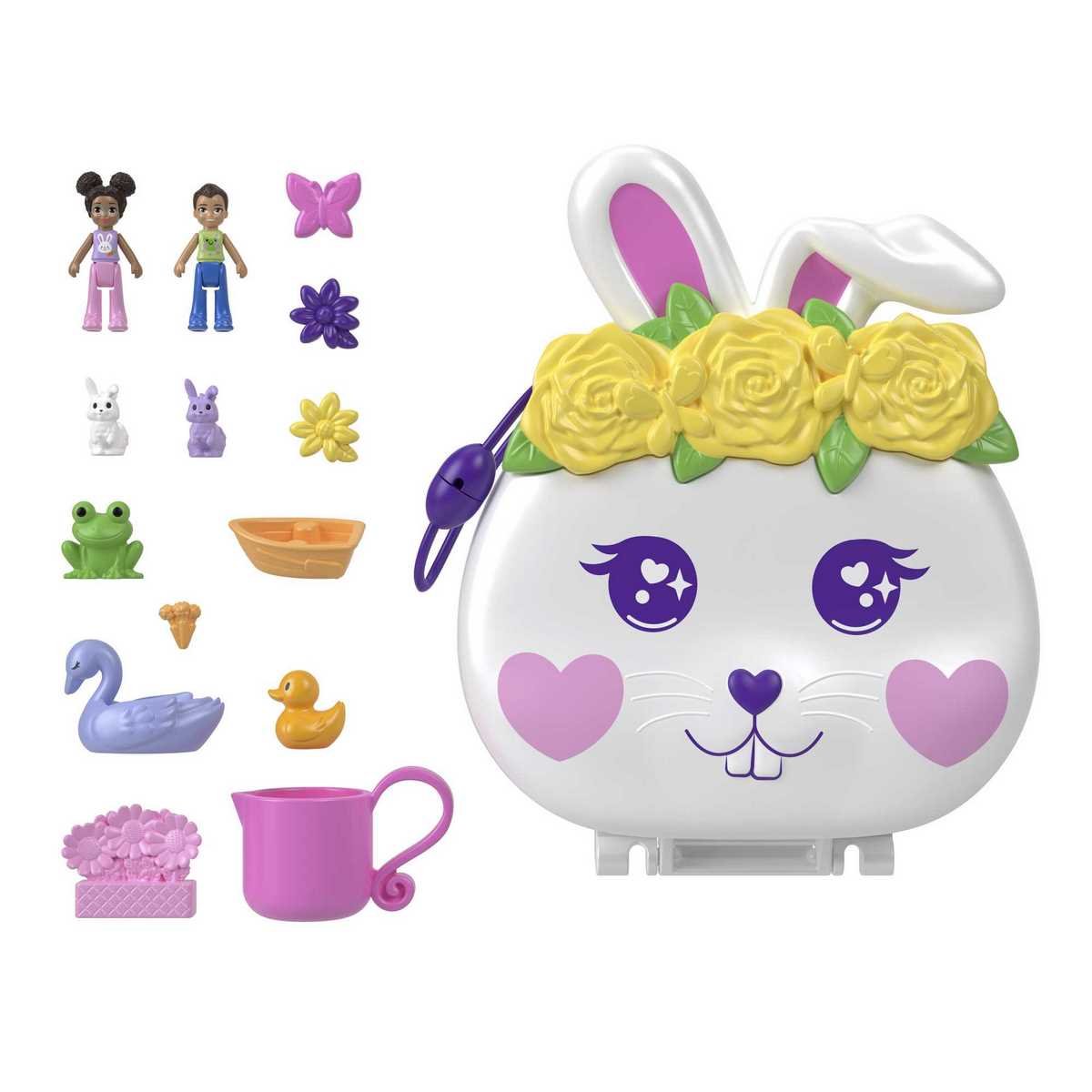 Coffret Polly Pocket - Jardin du lapin