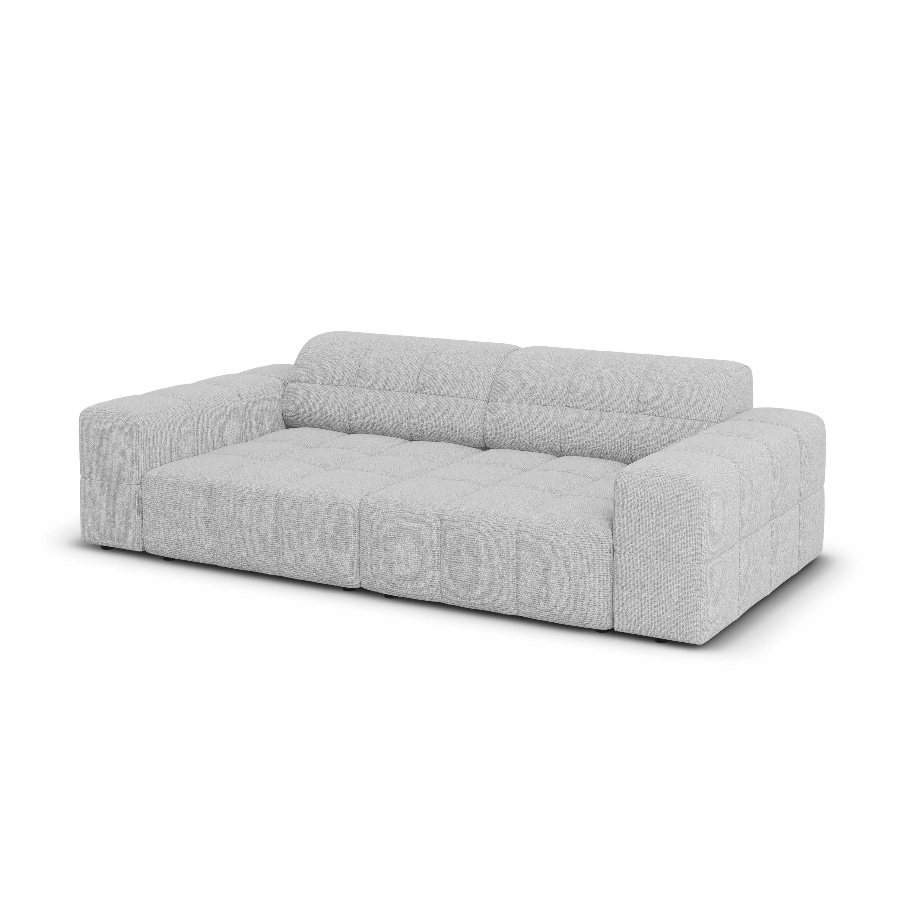 Cosmopolitan Design Chicago 3-zitsbank - Chenille - Lichtbeige