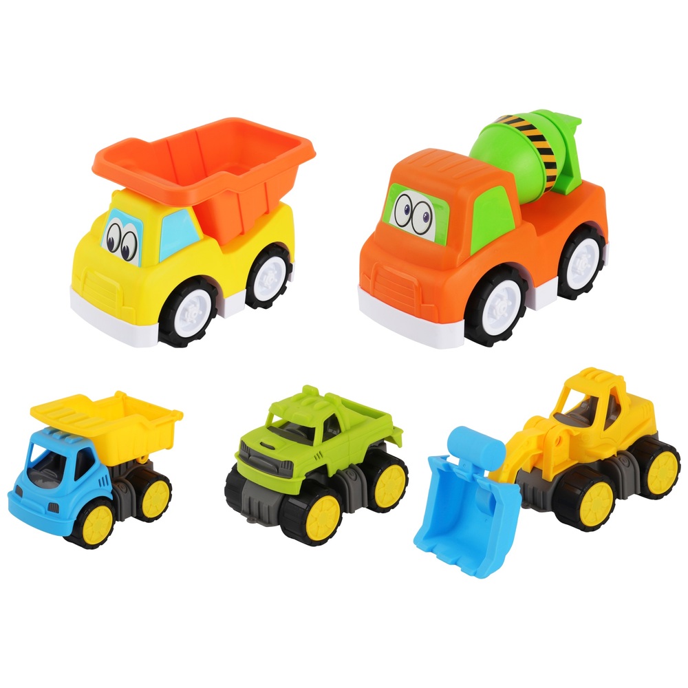 Big Steps Road Masters Fahrzeuge 5er-Pack