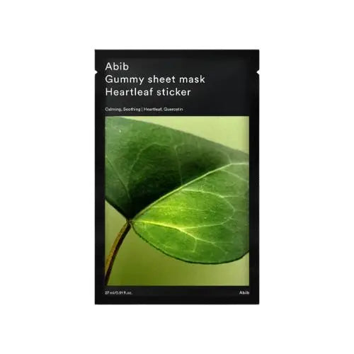 Gummy Sheet Mask Heartleaf Sticker
