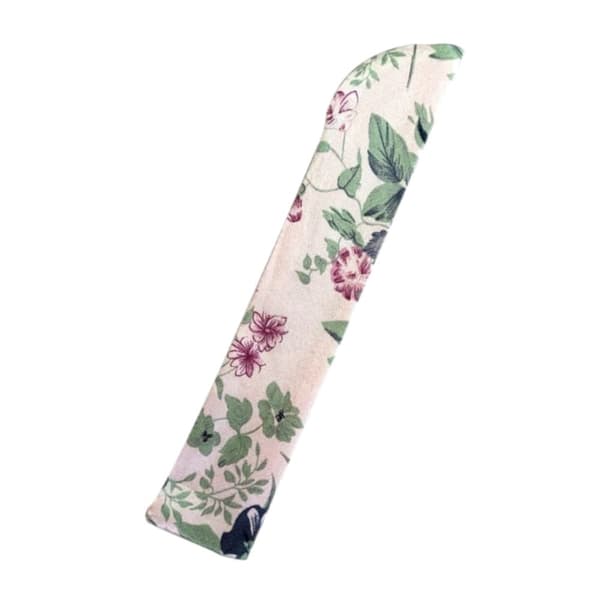 Vifte - Blomster [Lys] med etui - Hvit/rosa/blå