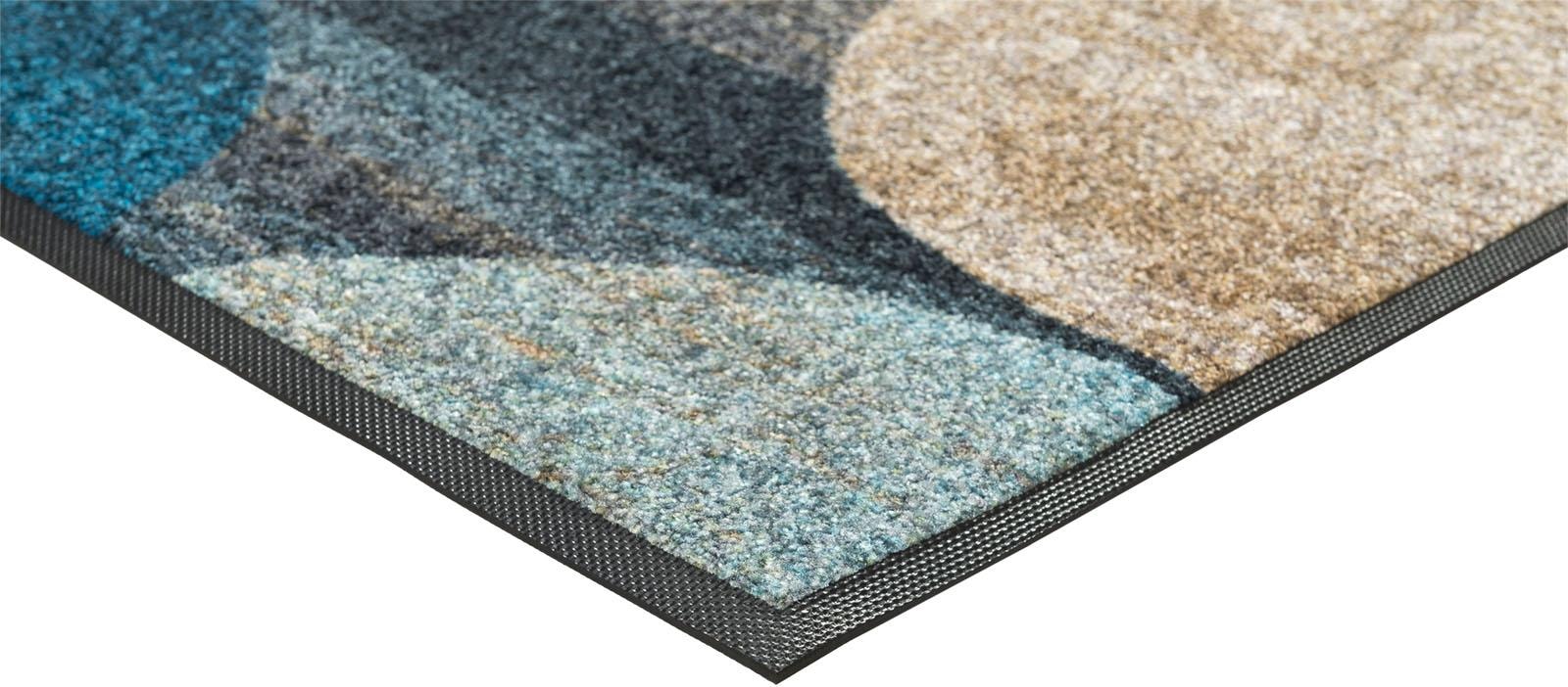wash+dry by Kleen-Tex Fussmatte »Galaxia« rechteckig 7 mm Höhe Schmutzfangmatte, rutschhemmend, waschbar