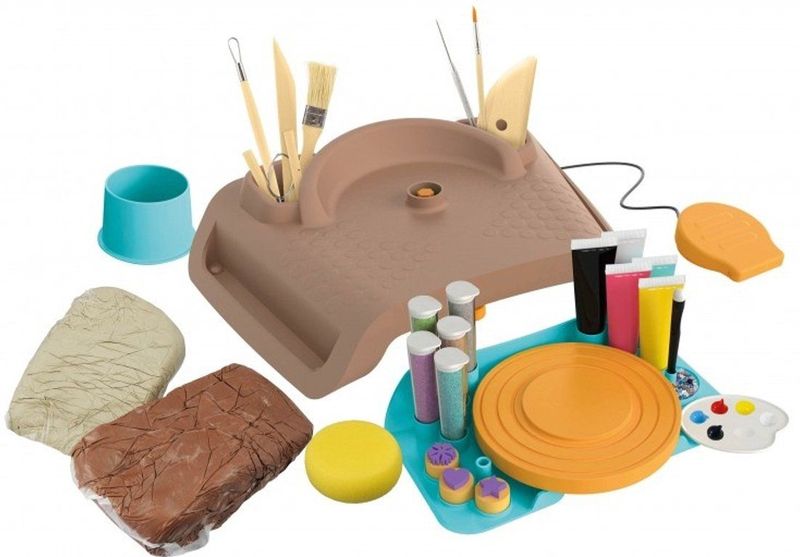 Buki - Knutselen Professional Studio - Pottenbakkerij - Inclusief 2 kg Lucht Drogende Klei