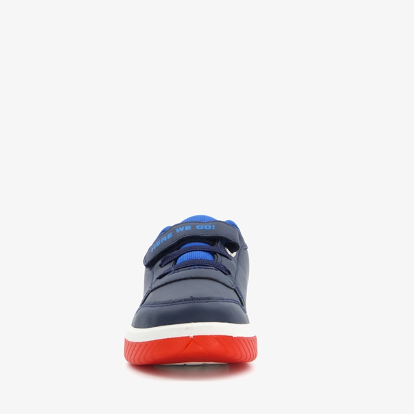 Mario kinder sneakers met lichtjes blauw