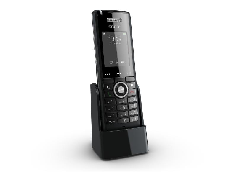 snom Mobilteil M65 DECT Handset mit Breitband-HD-Audioqualität