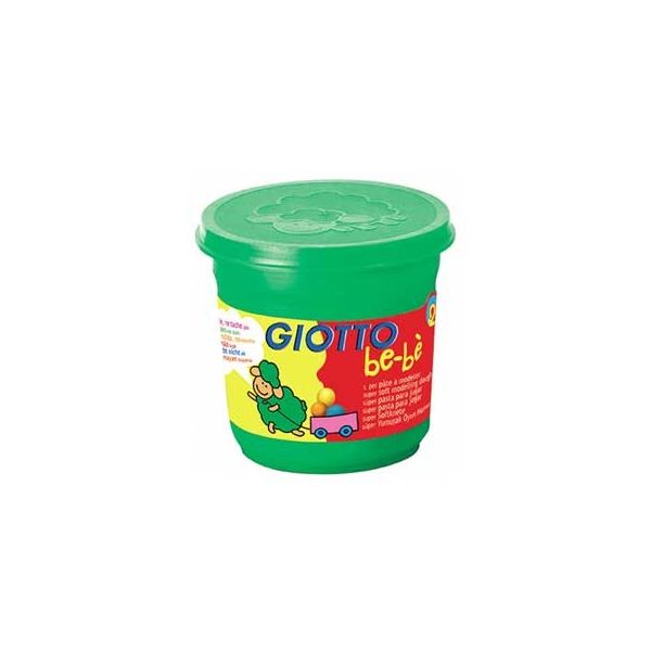 Giotto Be-bè Plasticina de Modelar, 220g Cor: Verde