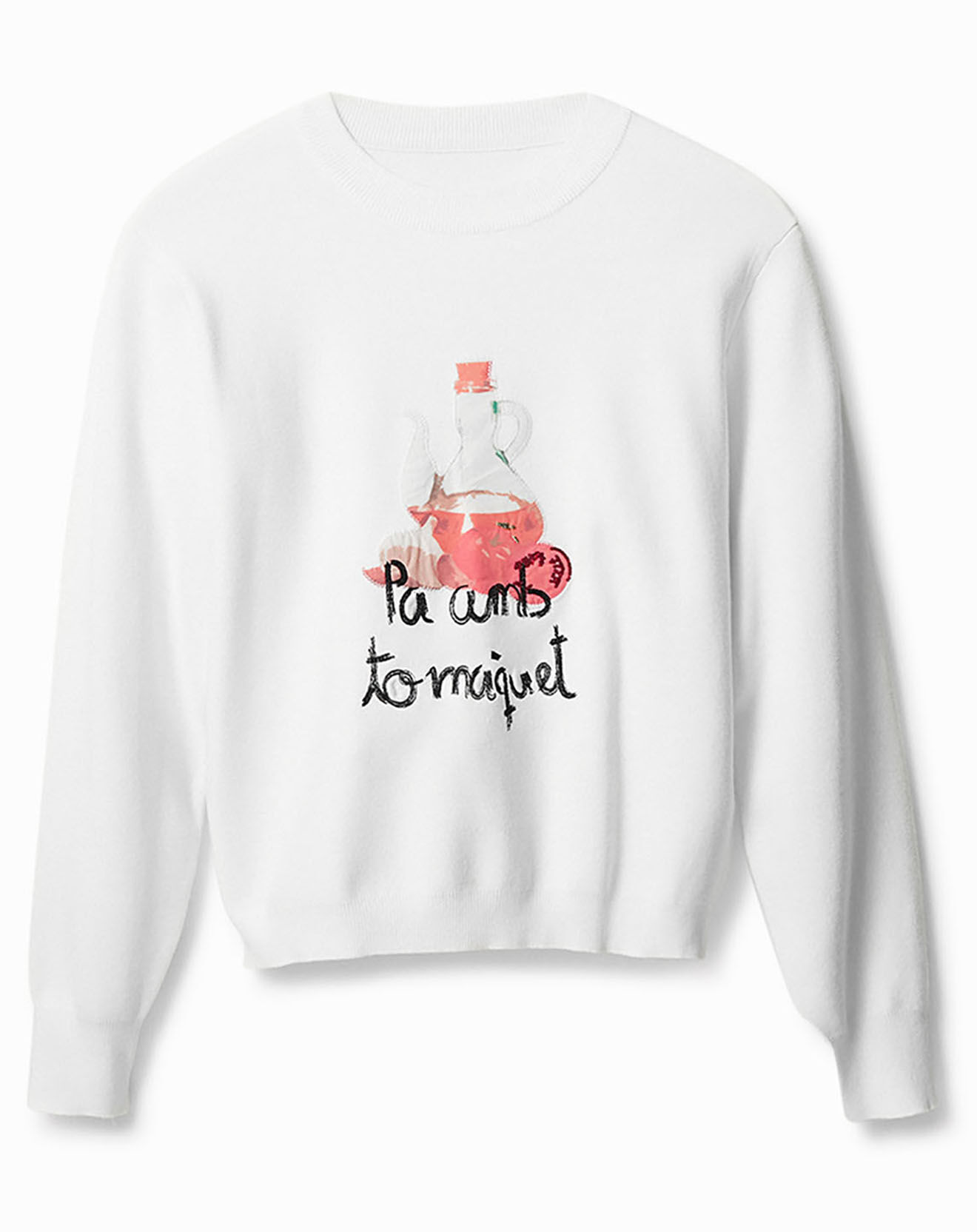 Desigual Pullover Nelya blanc