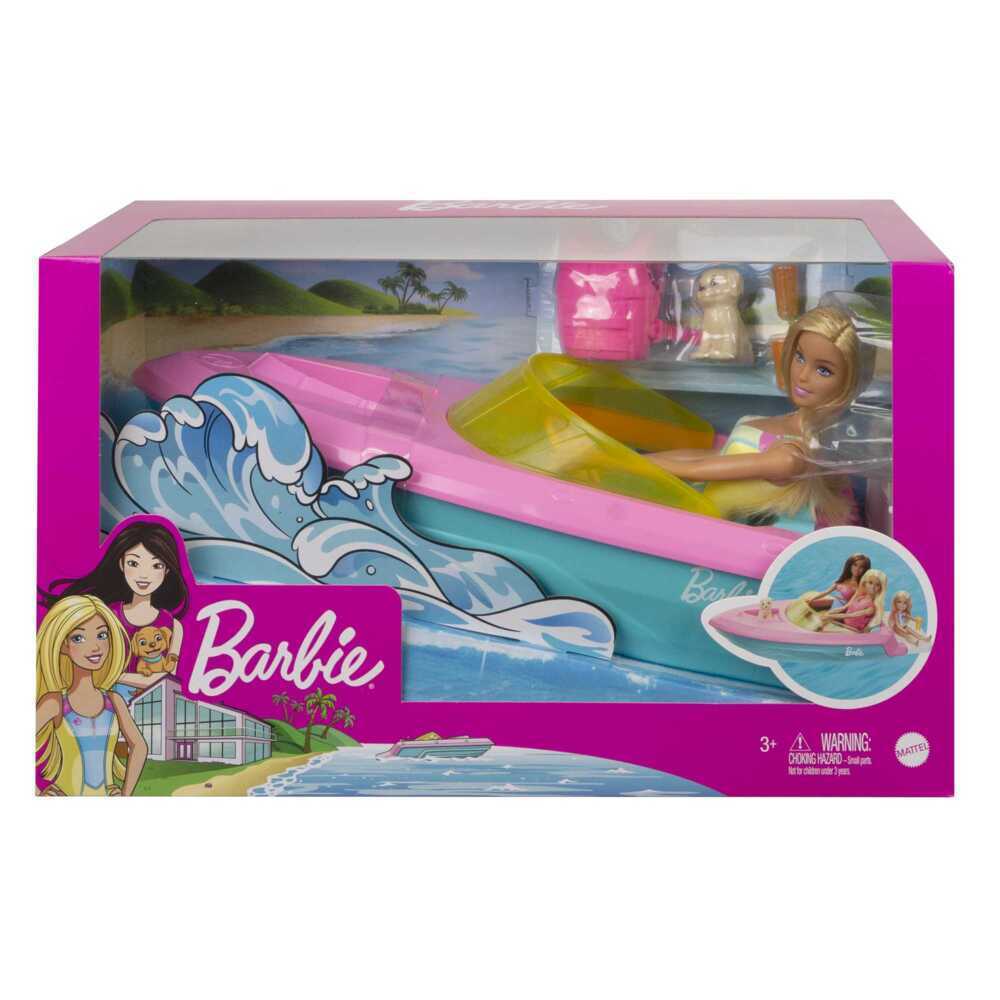 Barbie Boot mit Puppe
