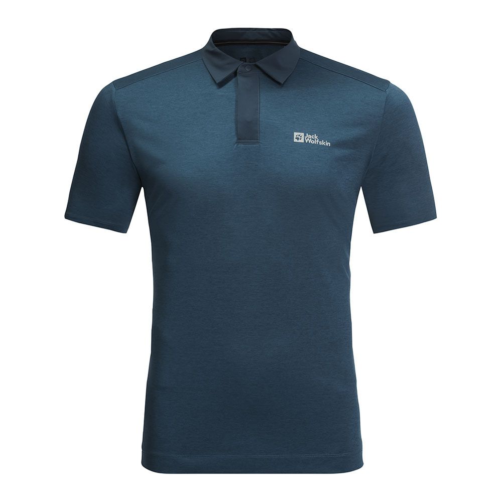 Jack Wolfskin PACK & GO - Polo Homme blue daze