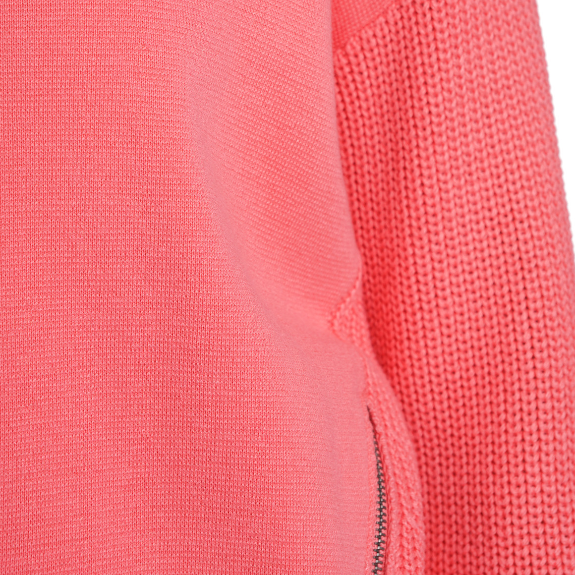Gina Benotti Damen Strickpullover mit Reißverschlüssen hellrot