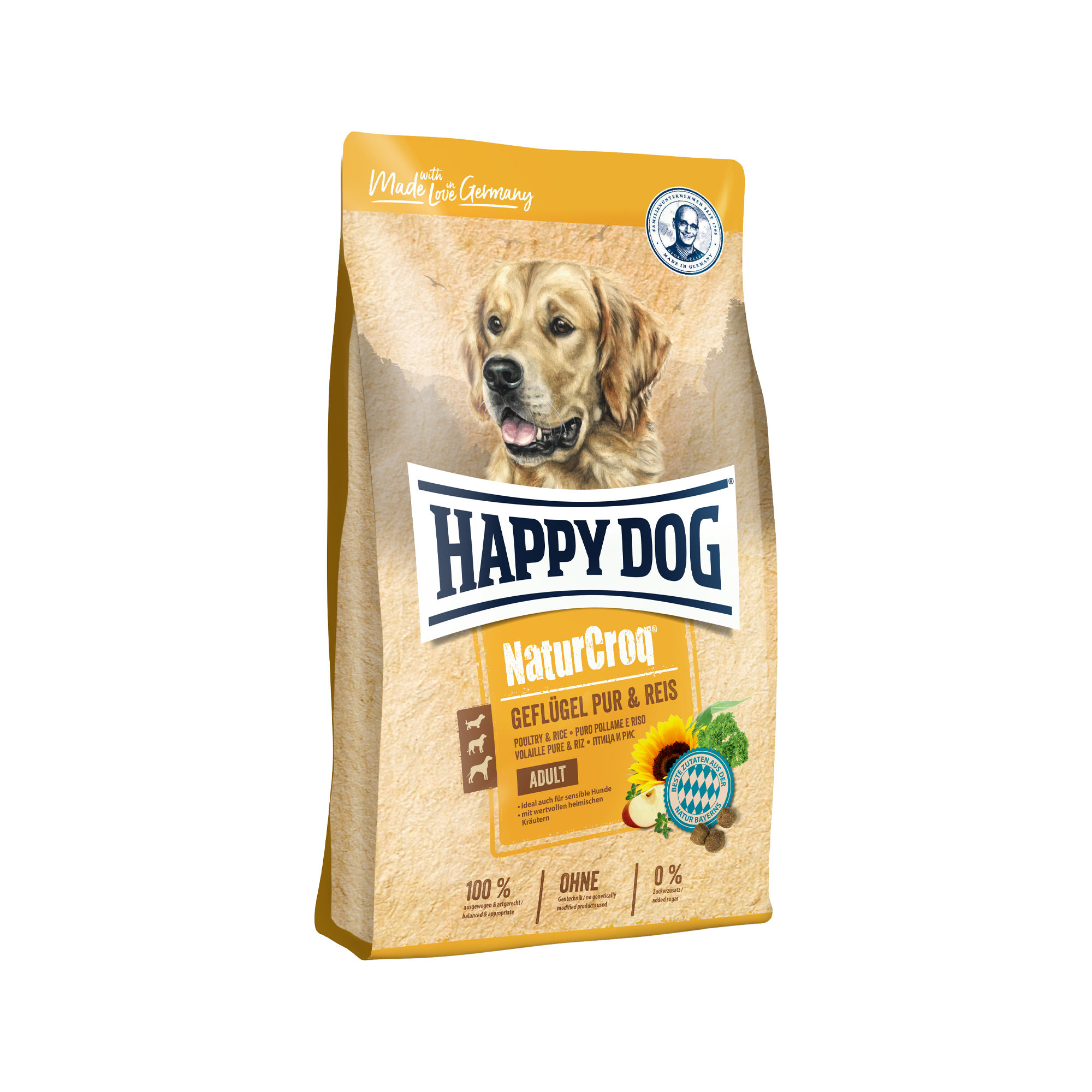 Happy Dog Geflügel Pur & Reis (Gevogelte & Rijst)