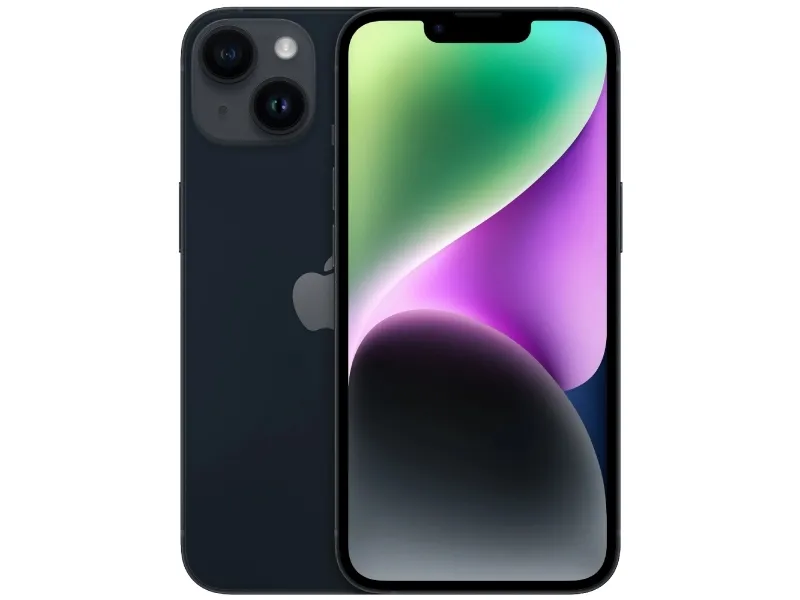 Apple iPhone 14 - 5G smartphone - dual-SIM / Intern hukommelse 128 GB - OLED-skærm - 6.1