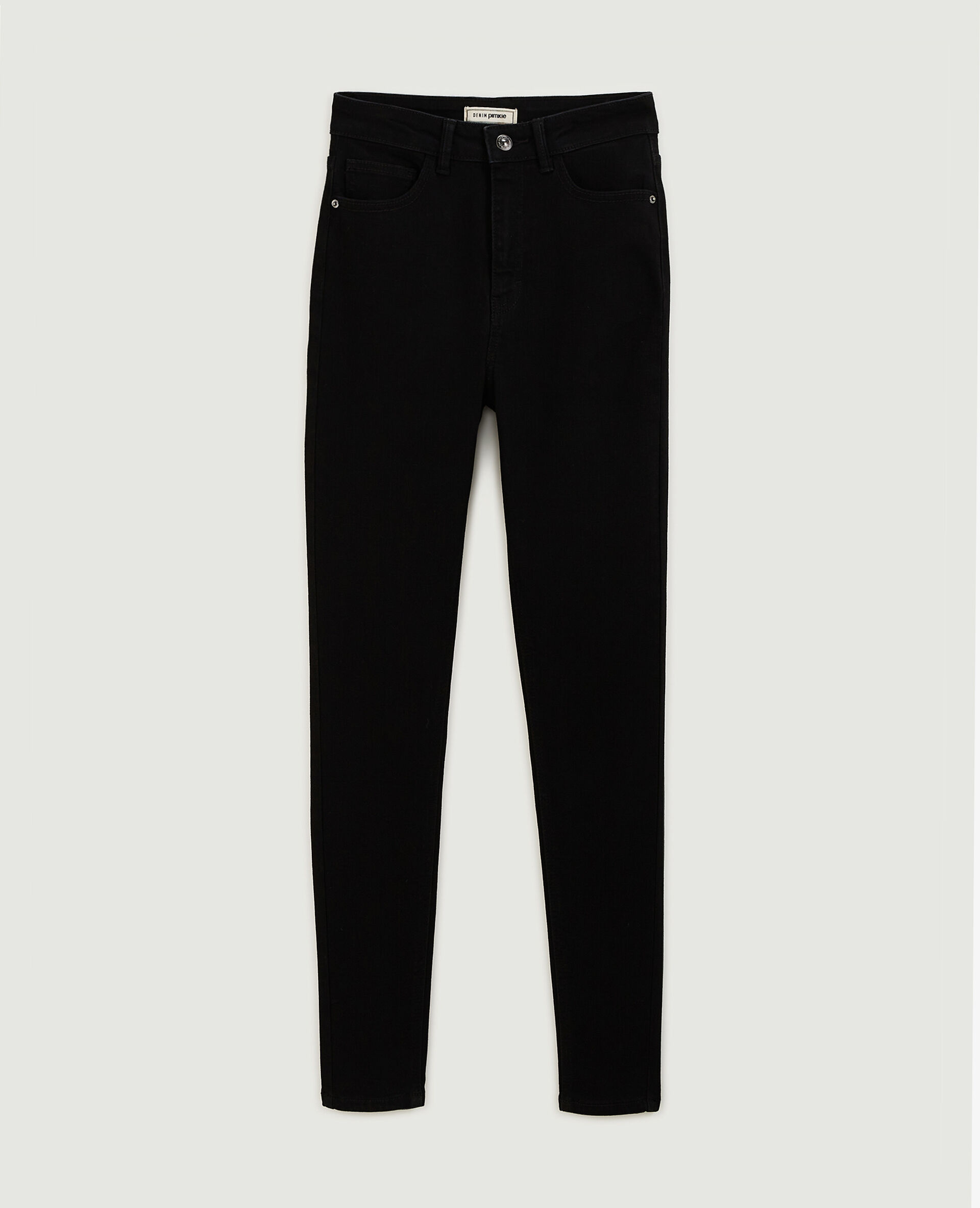 Jean skinny taille haute - Noir