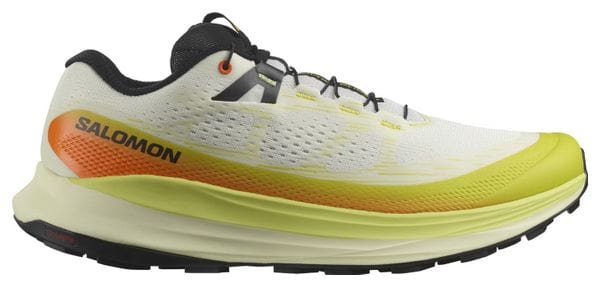Chaussures Trail Salomon Ultra Glide 2 Blanc/Jaune Homme