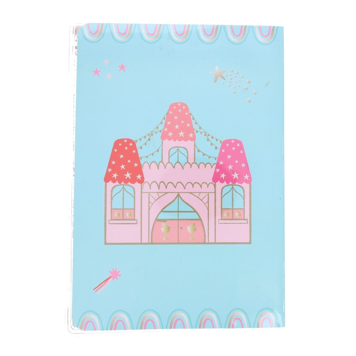 Cahier à paillettes liquide princesses Mercredi et Patati