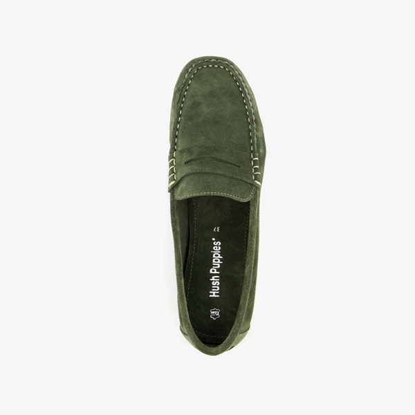 Hush Puppies suede dames mocassins