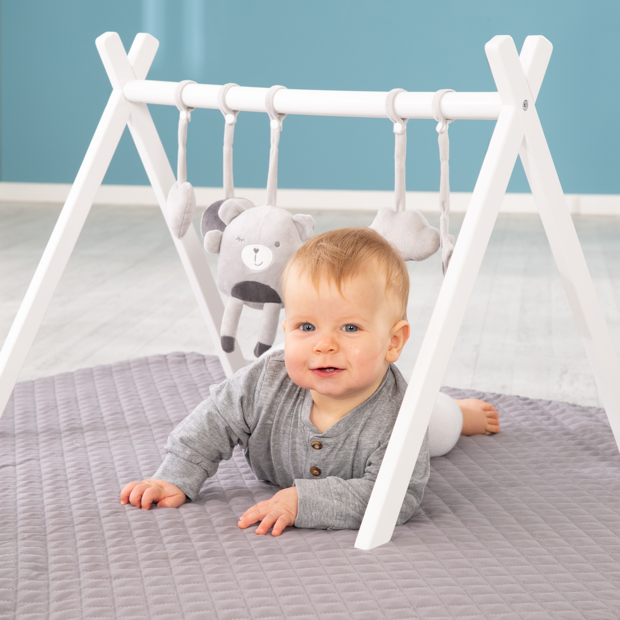 roba® Greifspielzeug »Anhängerset Lil Cuties Sammy« passend zum Spieltrapez Montessori
