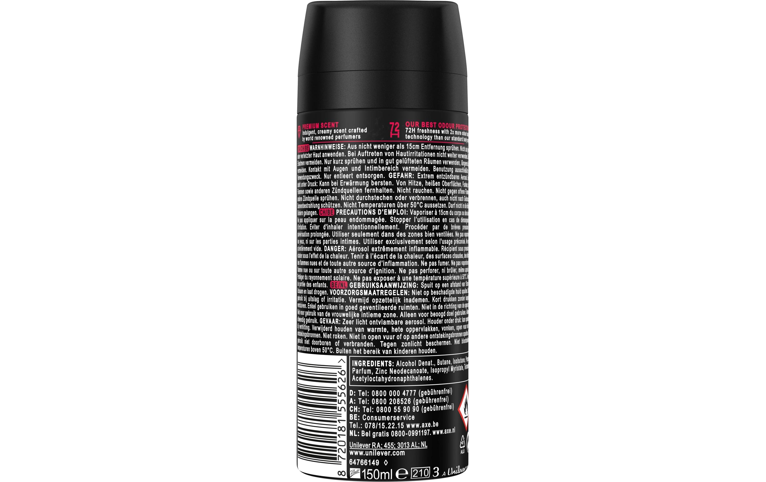 Premium Cherry Fizz 150 mlDeo mit 72 Stunden Frischwirkung