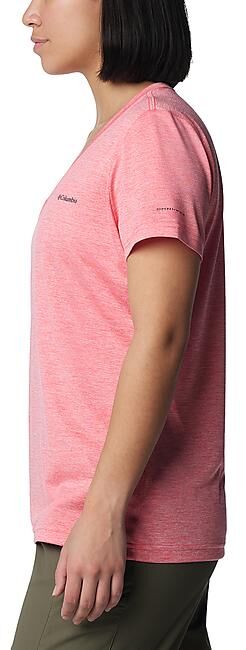 COLUMBIA - T-SHIRT MC COLUMBIA HIKE SS V NECK W