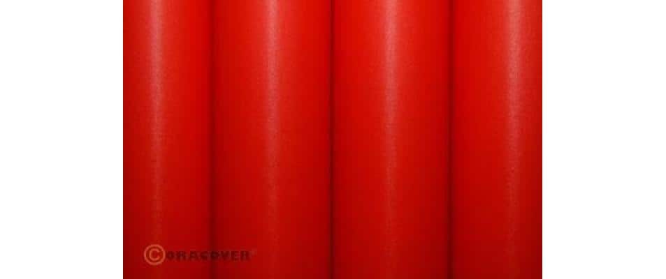 Bügelfolie Oratex fokker-rot<br>Folie zur Bespannung von Flugmodellen