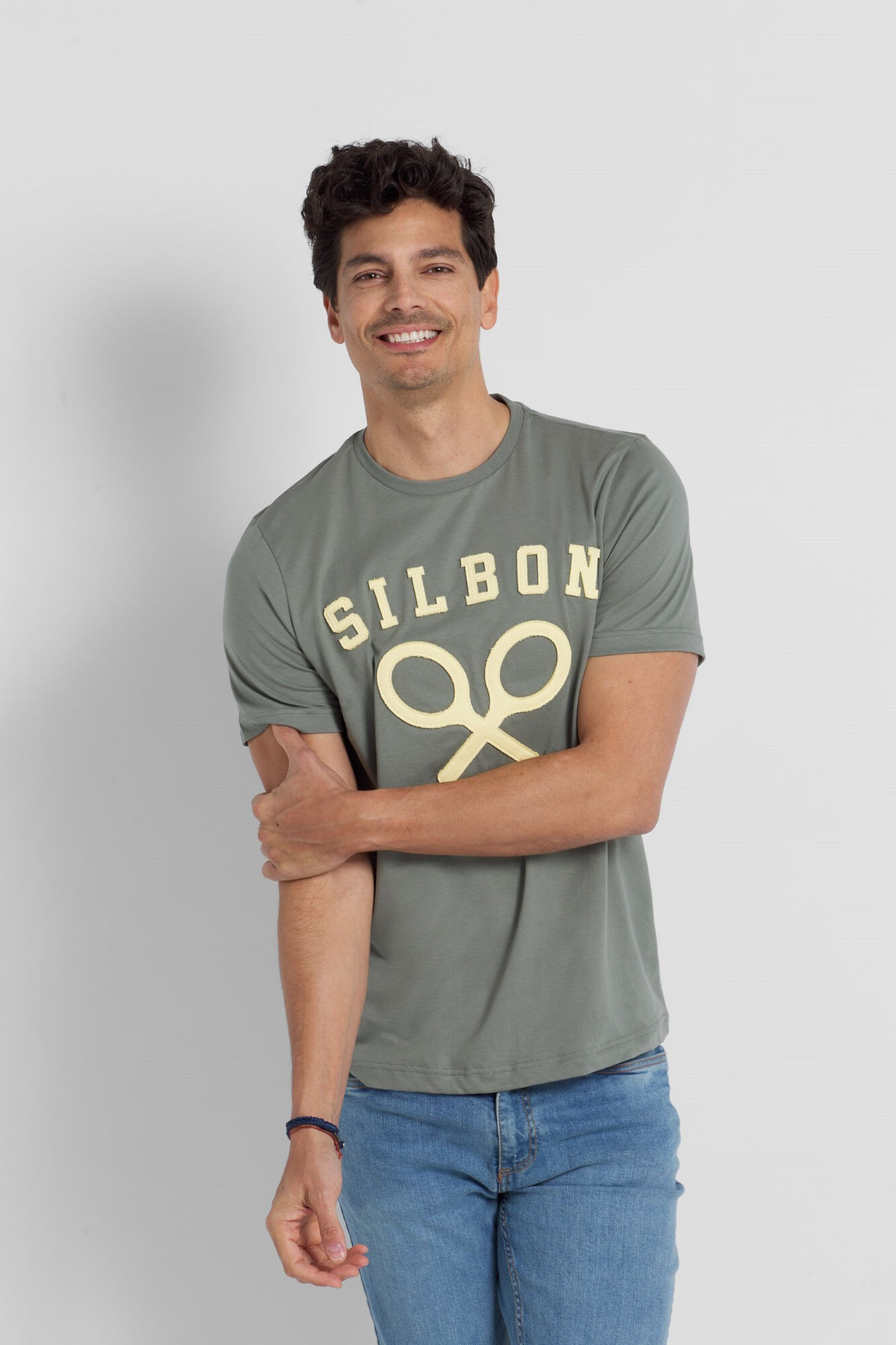 Camiseta cáqui Corporate Sneakers - Cáqui