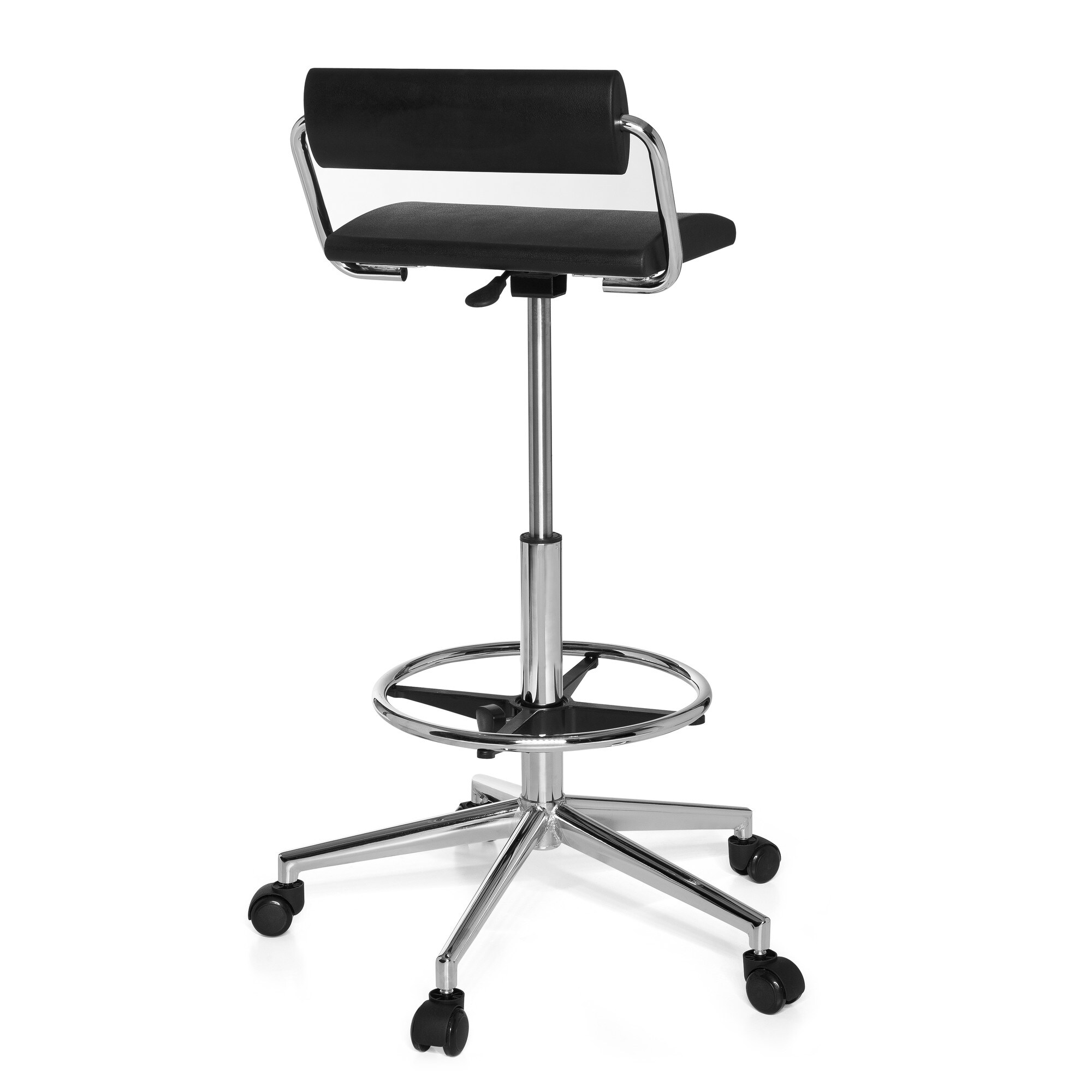 Drehhocker TOP WORK 28 Kunstleder ohne Armlehnen hjh OFFICE