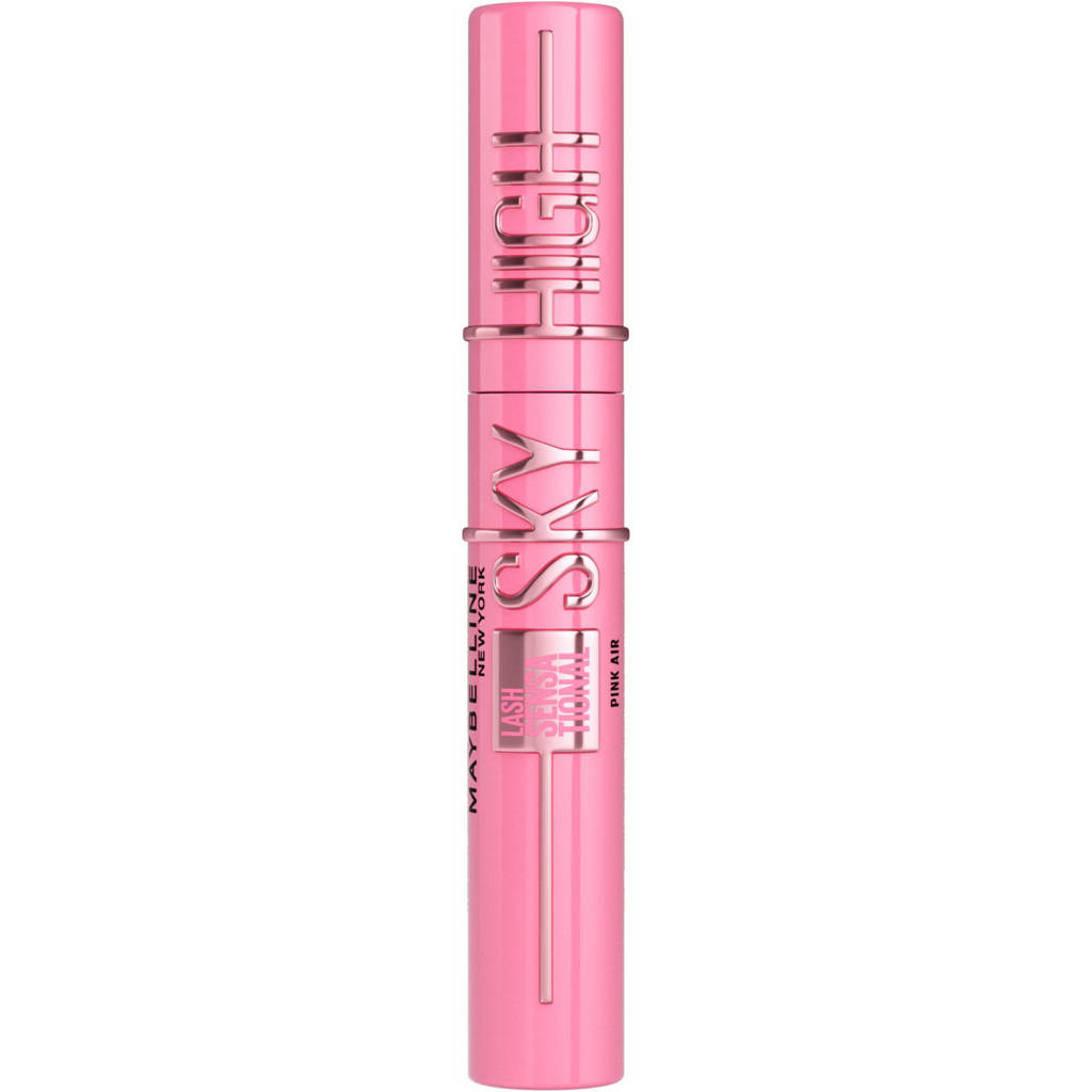 Maybeline New York pink air mascara voor een jeugdige uitstralingSky High mascara - pink air