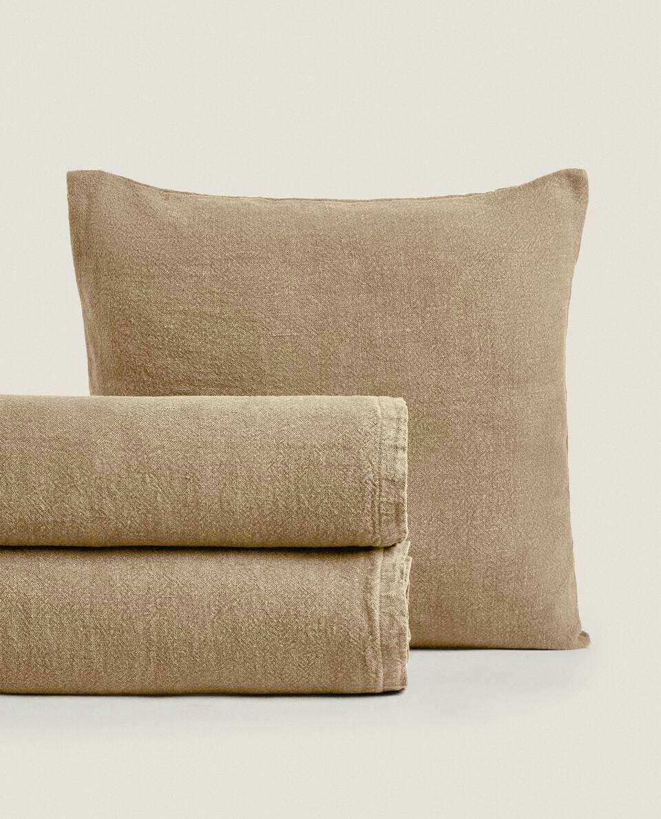 Colcha de linho lavado (400 g x m²)