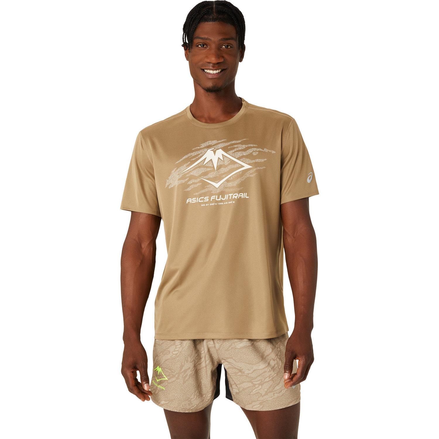 ASICS Fujitrail Logo T-Shirt Heren