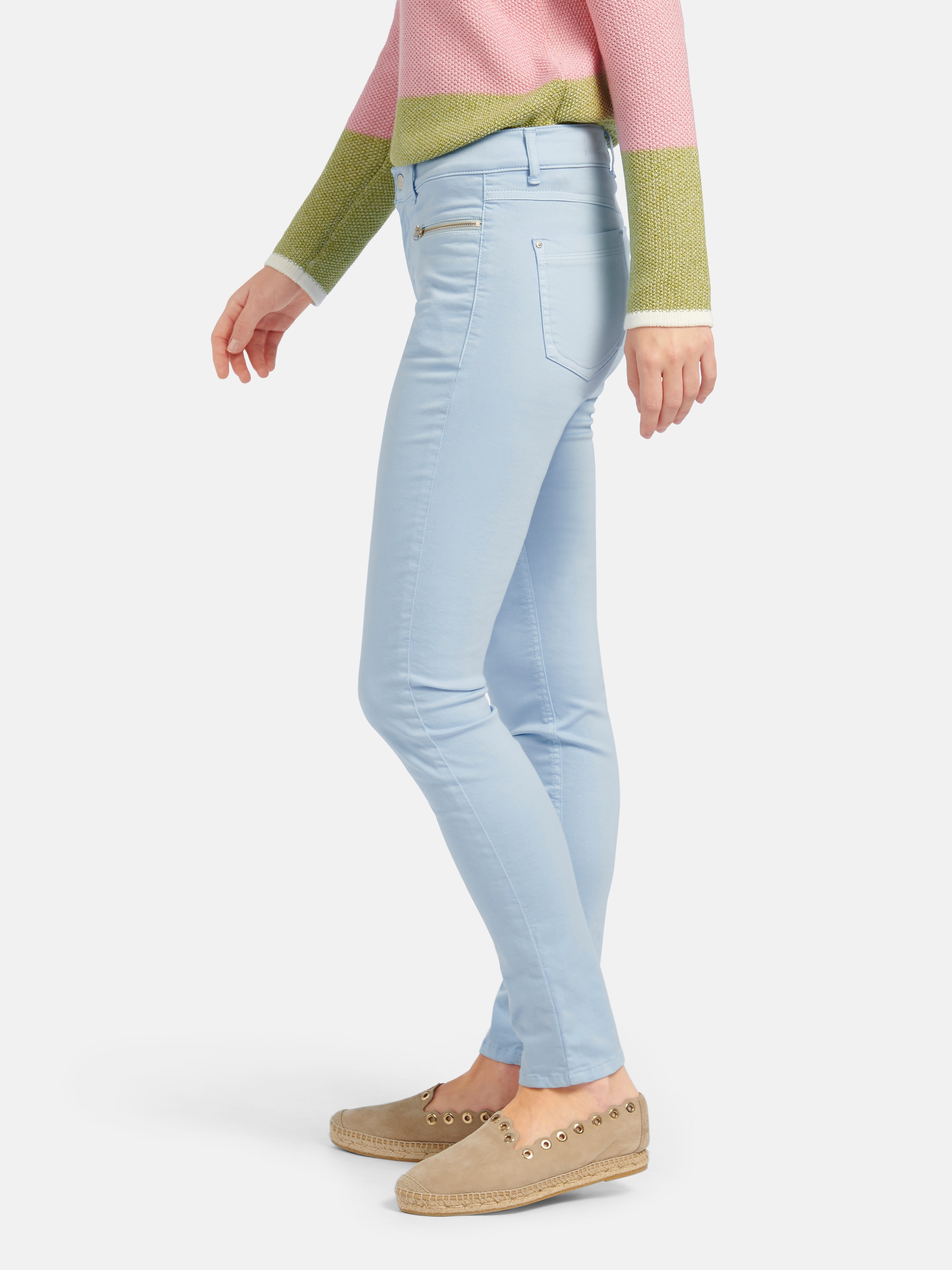 Knöchellange Hose Modell Malu Zip