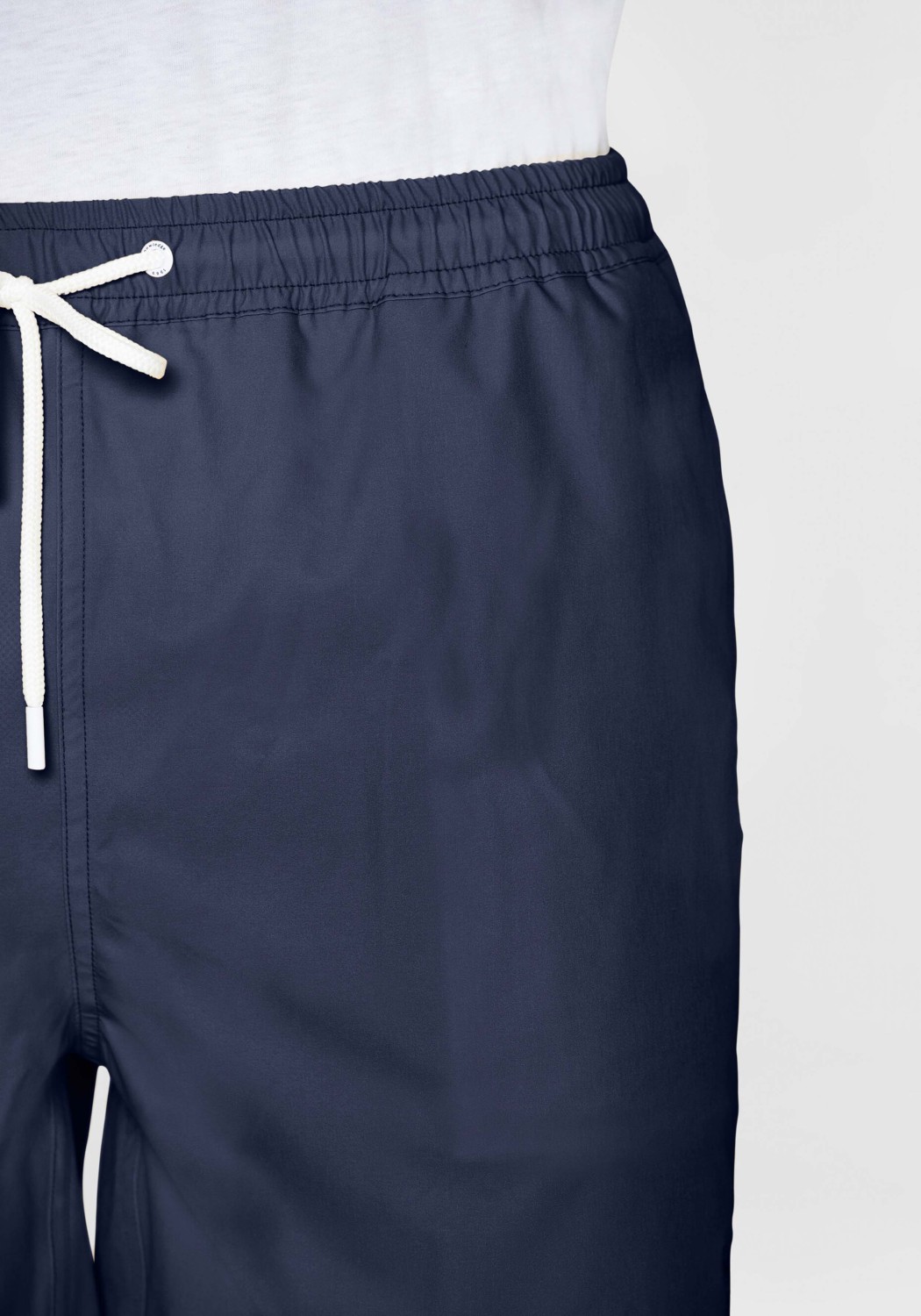 Knowledge Cotton Apparel Badehose Stretch Swimshorts Total Eclipse