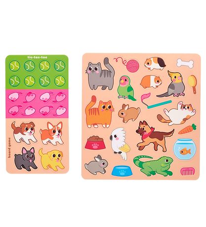 Ooly Stickers - Wiederverwendbar - 30+ st. - Haustier Play Land
